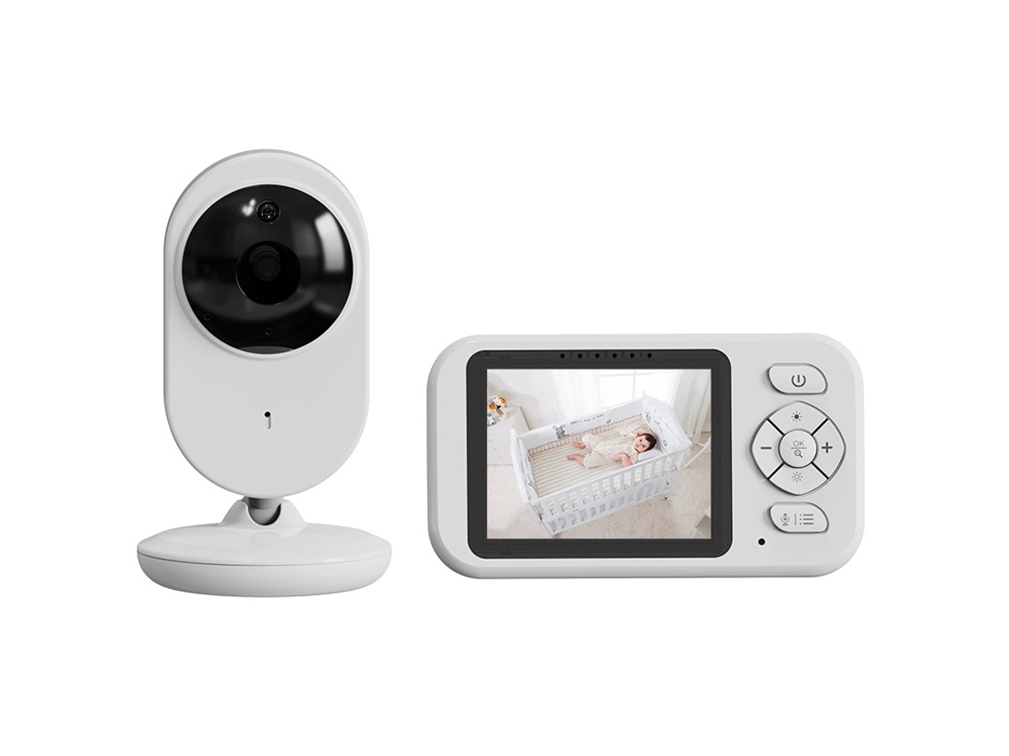 Sp220 Monitor De Bebê Digital De 2,8 Polegadas Com Visão Noturna Para Crianças E Interfone Com Canção De Ninar Detecção De Temperatura Ambiente Yuysan