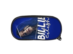 J4161 Billie Eilish Högkapacitets Pennfodral Student Print Mlq4161 Aquaforge