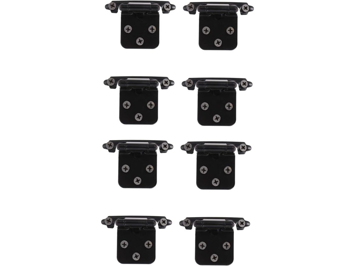 Conjunto De 8 Dobradiças Aço Com Fechamento Automático Para Portas