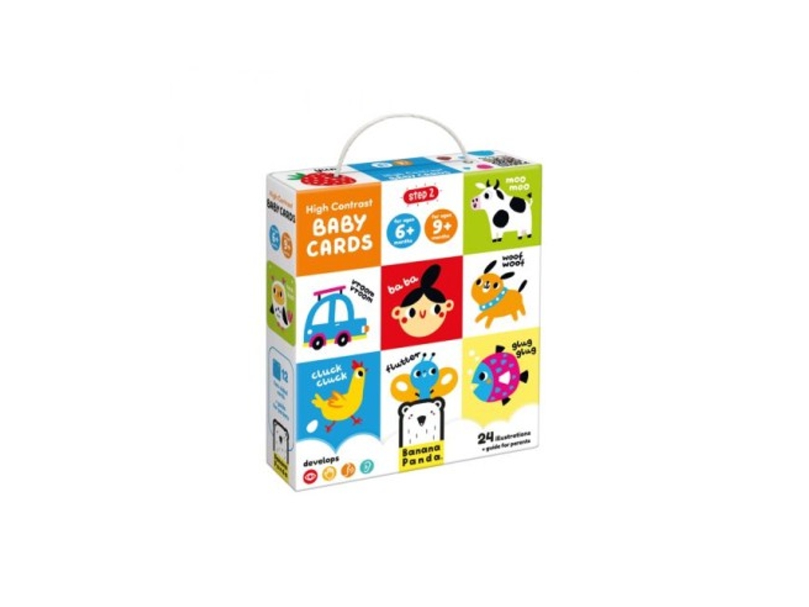 Livro High Contrast Baby Cards 6 A 9 Meses De Desconocido (espanhol)