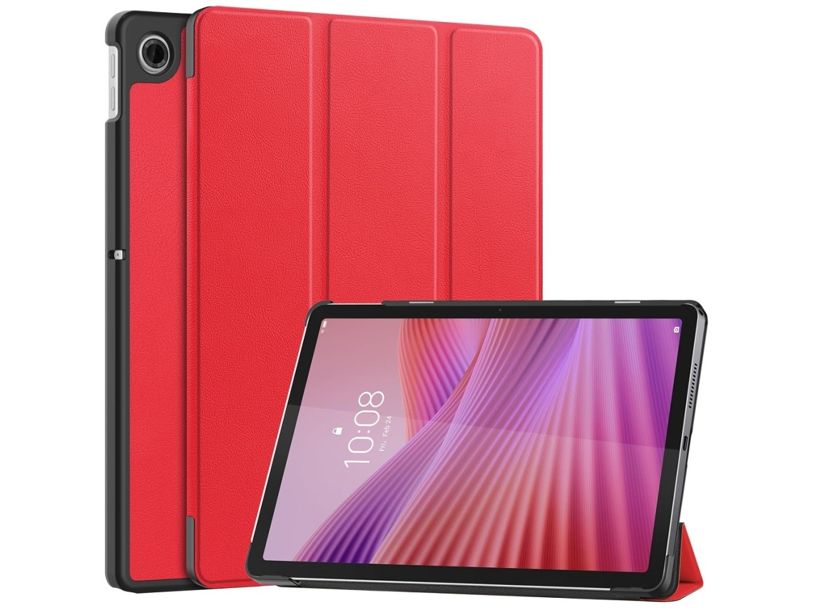 Capa dupla para Lenovo Tab 10.1'' - vermelha