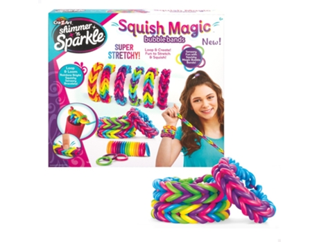 Jogo Criativo SHIMMER 'N SPARKLE Kit De Fabricação De Pulseiras Elásticas (Idade Mínima: 6 Anos)