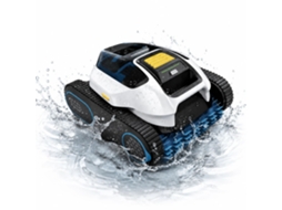 Robô De Piscina Spino E1, Sem Fio, Limpa Fundo, Paredes E Linha De Água, Com App, Trajeto Smartarc, Autonomia De 210 Min E 150m²