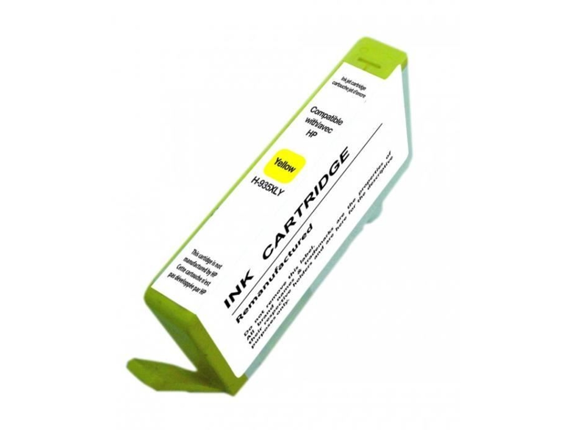 Cartucho amarelo UPRINTJET Hp935xly compatível com sua impressora Hp Officejet Pro 6230, Hp Officejet Pro 6800, Hp Officejet Pro