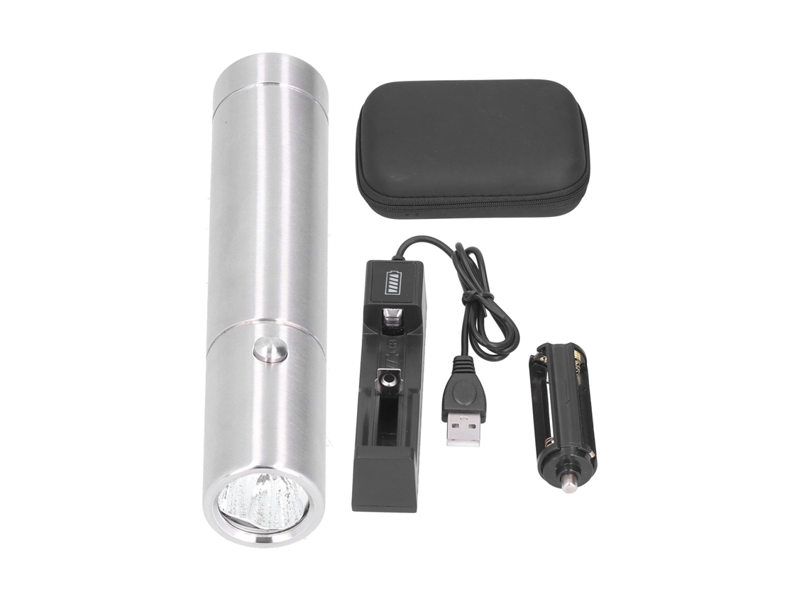 Lanterna de Fisioterapia Led Portátil Luz Vermelha Tratamento com 3 Comprimentos de Onda para Alivio de Dor