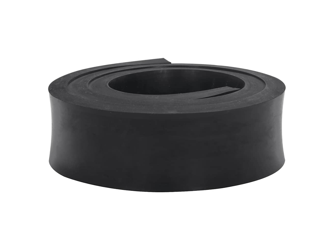 Vidaxl Borda De Borracha Para Limpa-neves 180x10x2 Cm Preto