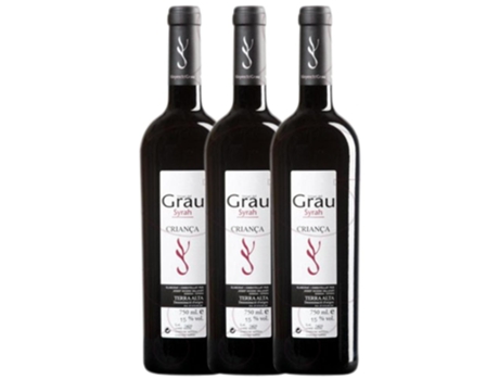 Vinho JOSEP VICENS Josep Vicens Vinyes Del Grau Syrah Terra Alta Crianza (0.75 L - 3 unidades)