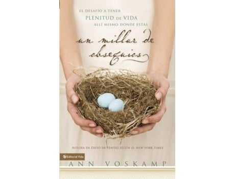Livro un millar de obsequios de ann voskamp (espanhol)