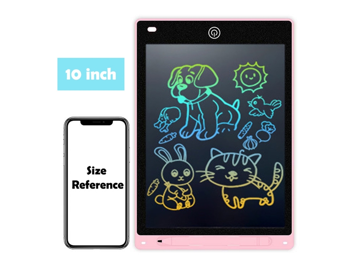 Brinquedo Educativo Infantil Efes Com Mesa Digitalizadora Eletrônica De 8,5/10/12 Polegadas Para Desenho E Pintura, Tela Lcd Escri Aquaforge