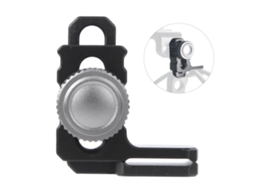 Aluminium Alloy Black Universal Type Camera Cage Wire Clip Fixator Signal Cable Clamp Accessory LAXISCREED