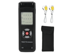 Termômetro Digital de Termopar Tipo K com Display Lcd, Sensor de Contato, Medição Dupla 50~1350°c Tl tk02