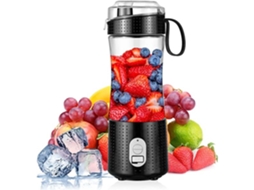 Liquidificador Portátil Para Smoothies E Shakes, Mini Liquidificador Portátil B Slowmoose (preto)