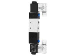 Válvula Solenoide Pneumática 3 Posições 5 Vias Laxiscreed Para Controlo De Ar