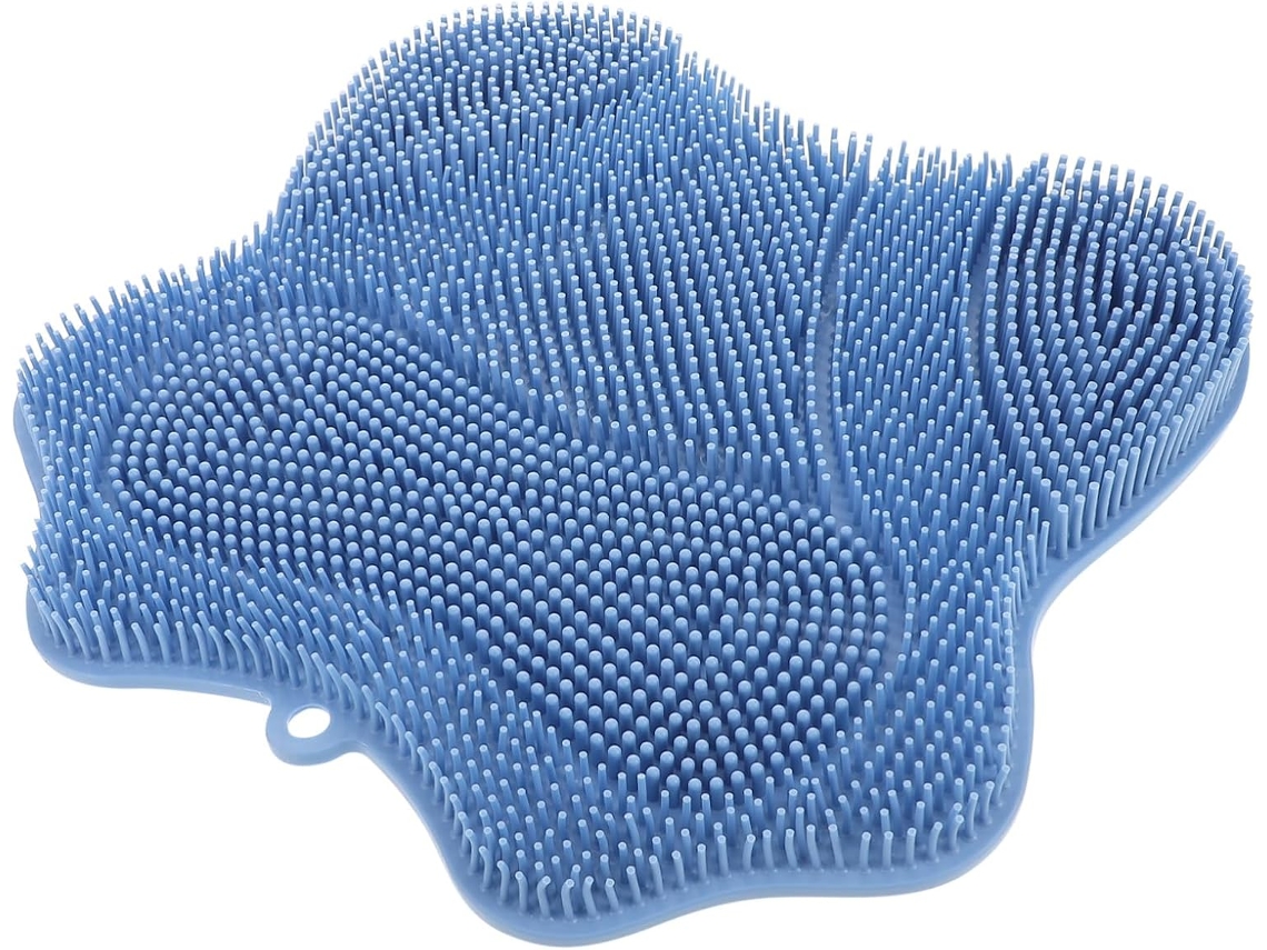 Almofada De Banho Esfoliante Multifuncional Galpada Em Silicone, Antiderrapante E Massageadora, Para Uso No Chuveiro E