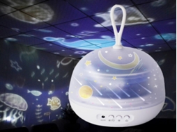 Lurelia Projetor Led Usb Para Carro, Rotação 360°, Rgb, Céu Estrelado