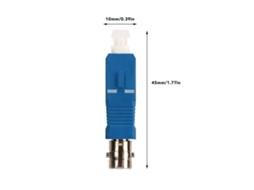 Adaptador Sc Macho Para St Fêmea 1310nm Para 1550nm Baixa Perda Conector Óptico De Fibra Monomodo