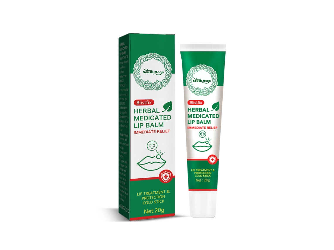 Hidratação e Proteção com Bálsamo Labial LAXISCREED de Ervas Naturais