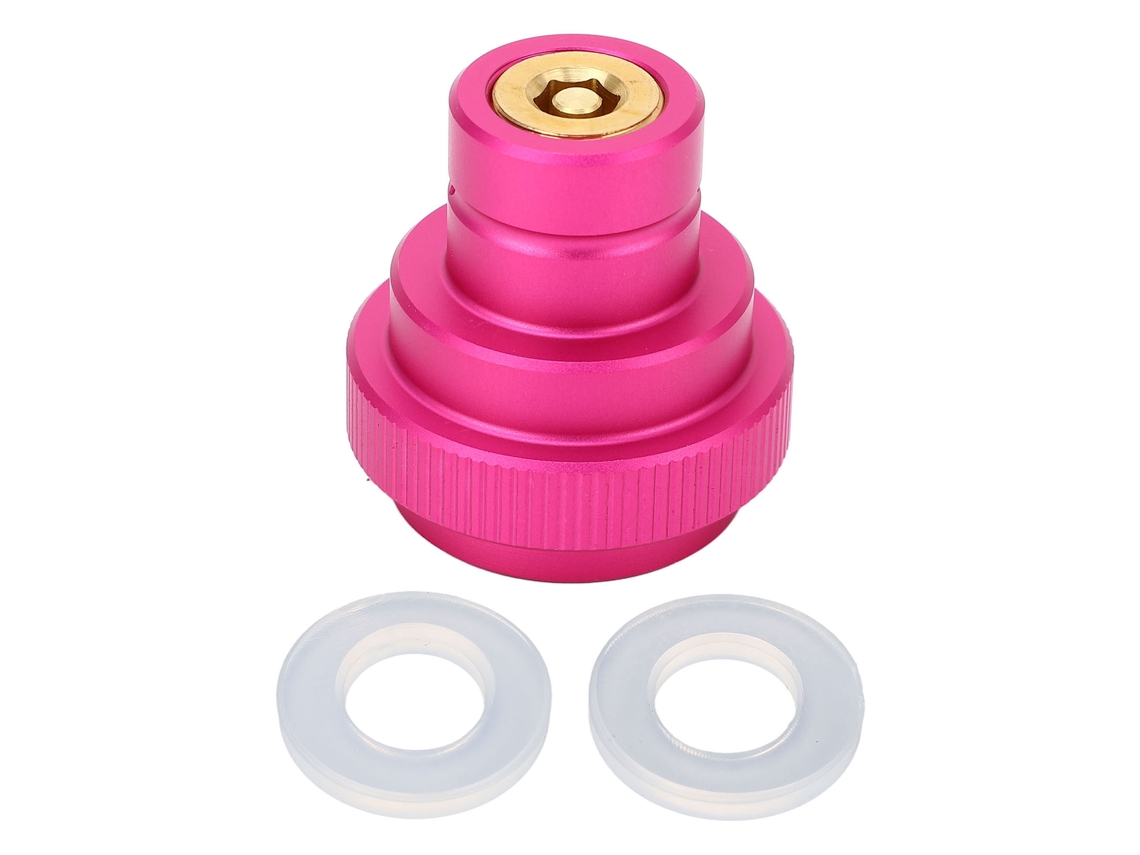 Adaptador De Co2 Para Água Gasificada Com Fio Macho Tr21 4 Conector Para Garrafa De Co2 Terra Pink