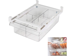 Organização De Itens Essenciais Para Casa, Recipientes Organizadores De Geladeira, Recipiente De Plástico Transparente Para Armazenamento Com Visão Cl
