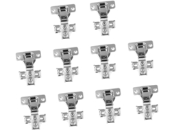Conjunto De 10 Dobradiças Hidráulicas Em Aço Inoxidável Para Portas
