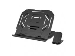 Lurelia Base De Arrefecimento Para Portátil 2 Unidades, Com Rotação 360°, Dobrável, Antiderrapante, Ventilado, Em Silicone, Para 17 Polegadas