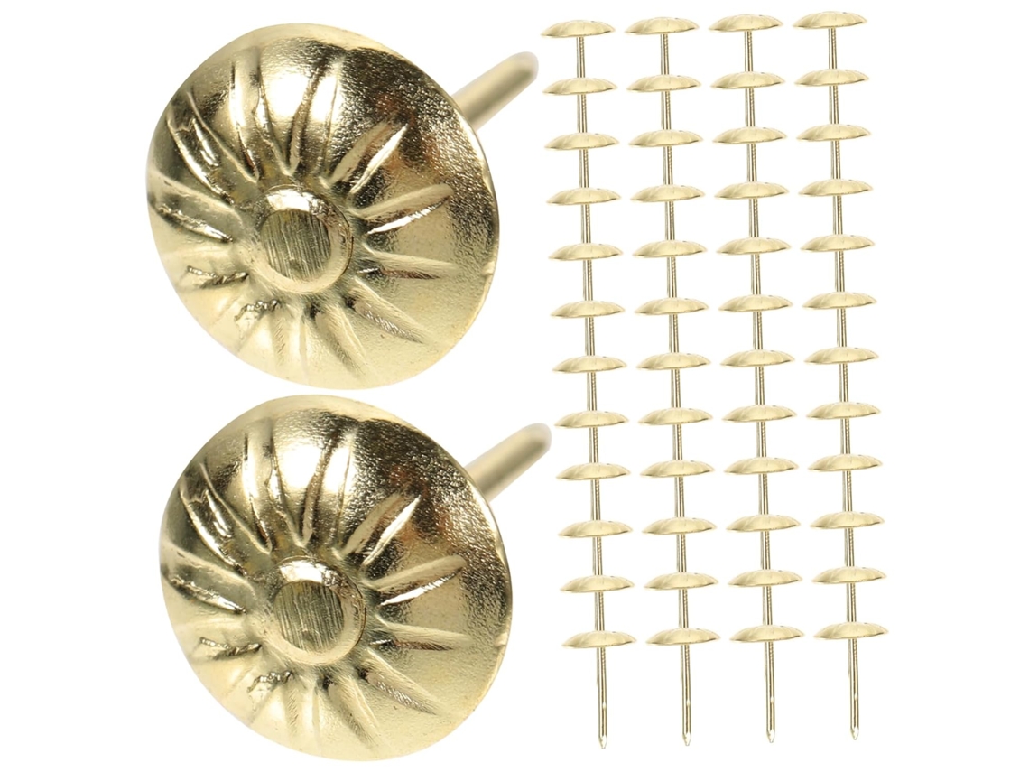 Conjunto De 300 Tachas Para Estofamento Ferro Estilo Vintage Diy