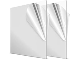 Placas De Acrílico, 2 Placas De Vidro Com 3 Mm De Espessura, Painel De Acrílico Transparente Para Mo Gokoco