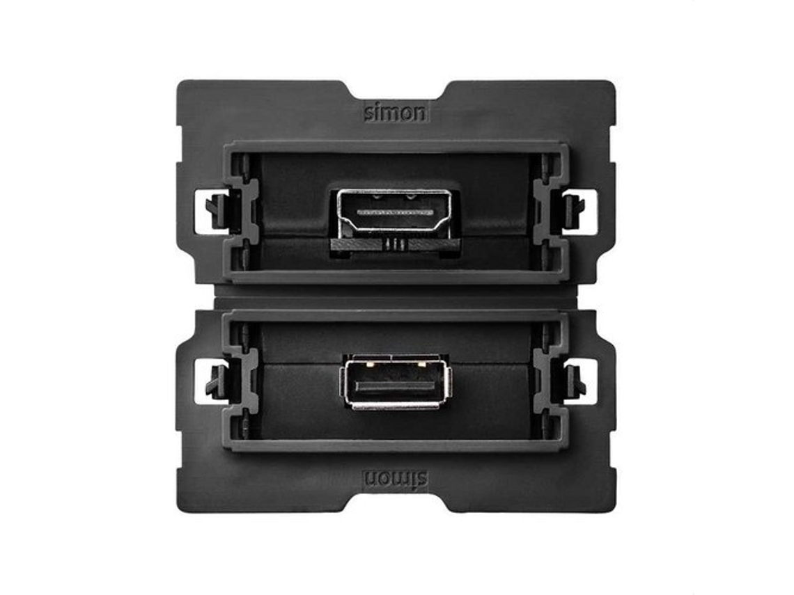 Conector Hdmi V1.4 + Conector Usb 2.0 Tipo a SIMON 100