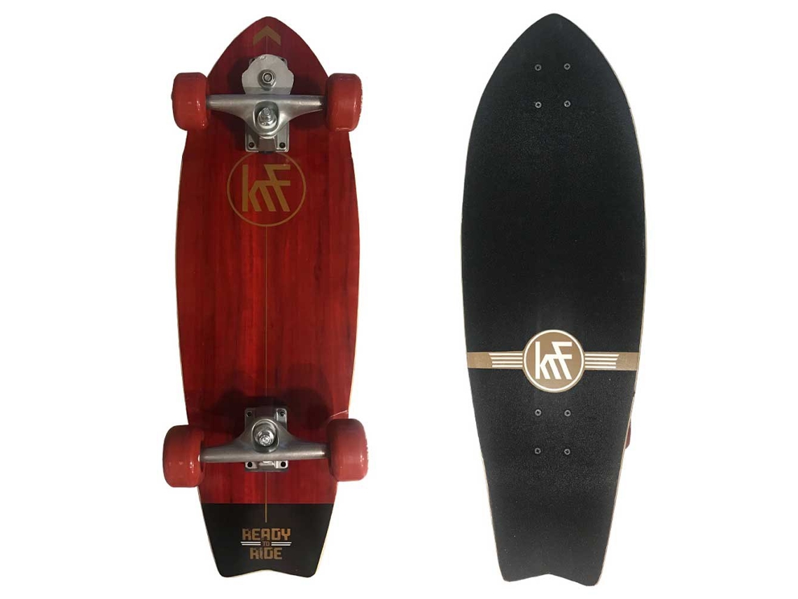 Surfskate Ready To Ride 31´´ Vermelhokrf