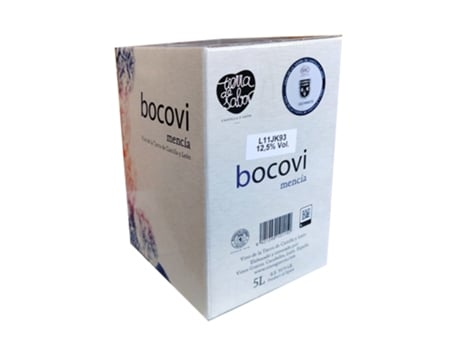 Bag In Box Bocovi Vinho Rosé Mencia 5 Litros Vinos Del Bierzo