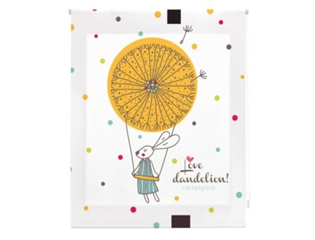Estore de Rolo HAPPYSTOR Impressão Digital Infantil HSCI02204 105x250 cm