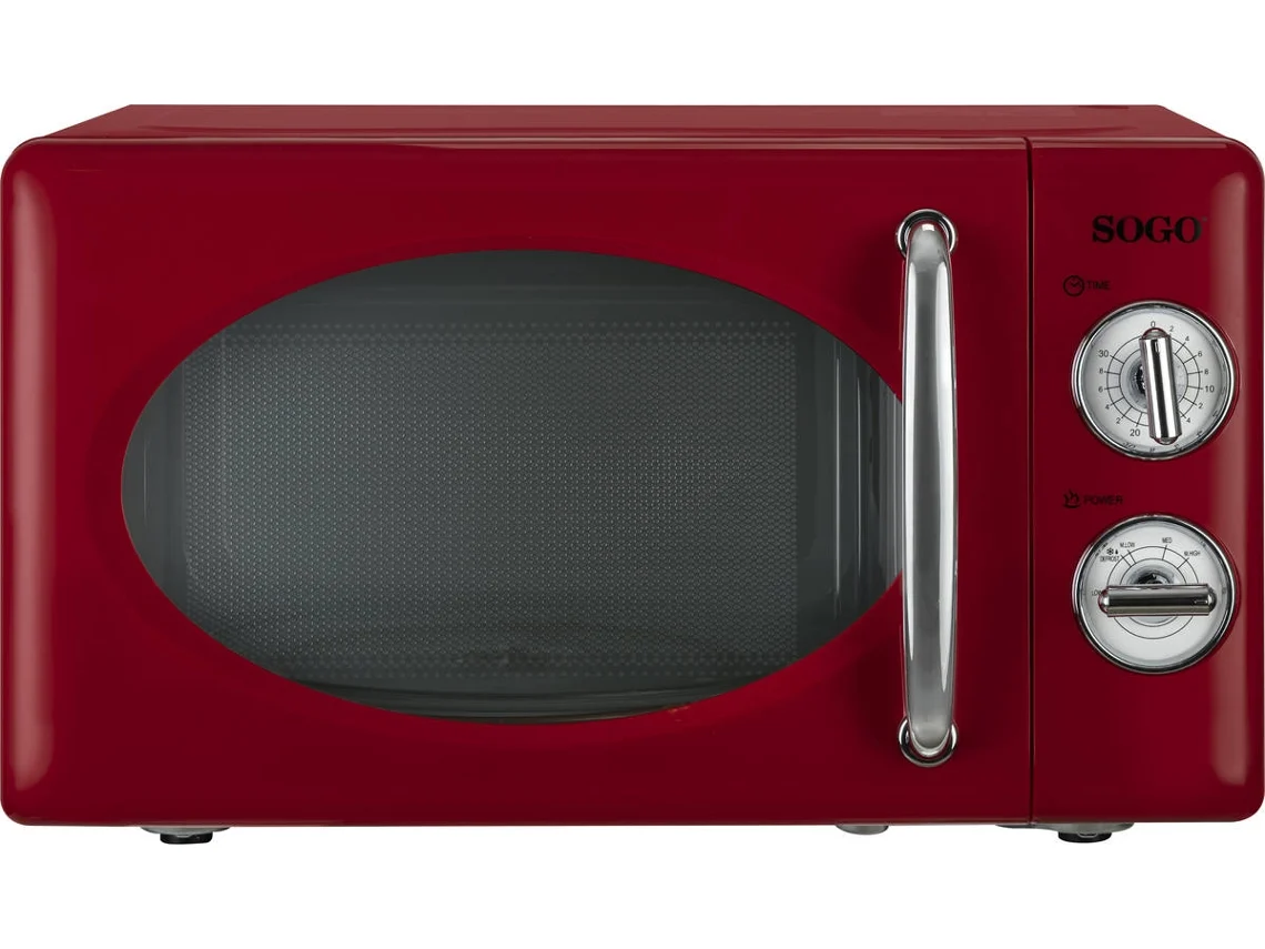 Micro-ondas SOGO HOR-SS-890-R (20 L - Sem  Grill - Vermelho)