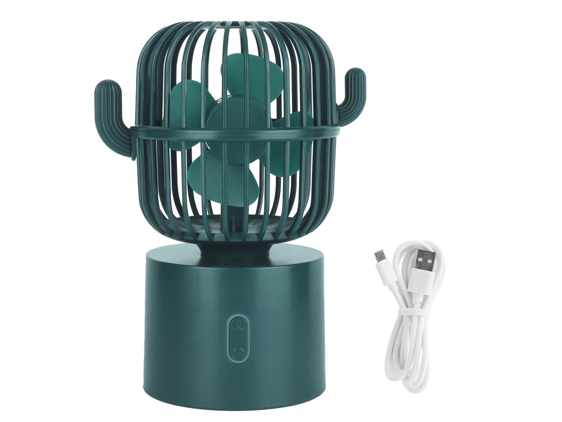 Ventilador Mini Cactus Usb Carregável | S/MARCA