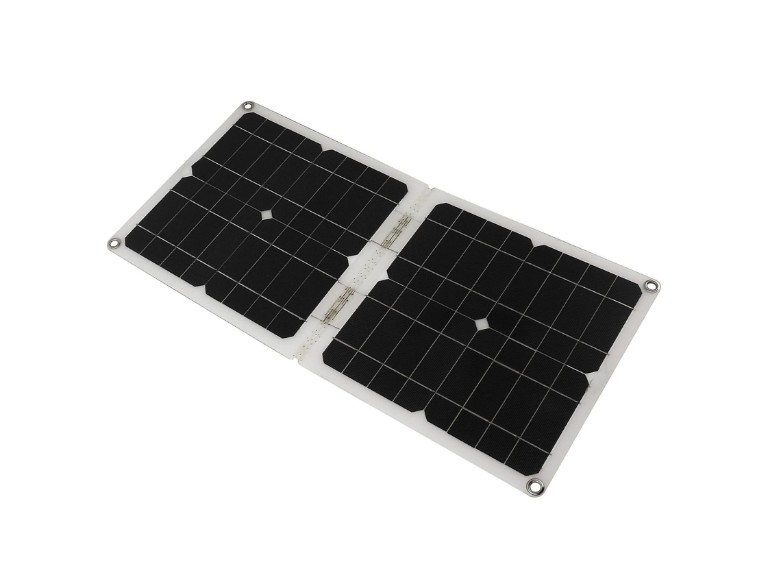 Kit De Painel Solar Portátil Dobrável De 100 W E 18 V Com Controlador De Carga Solar Mppt À Prova Dágua Para Barco, Carro Ou Trailer. Olysi Shop