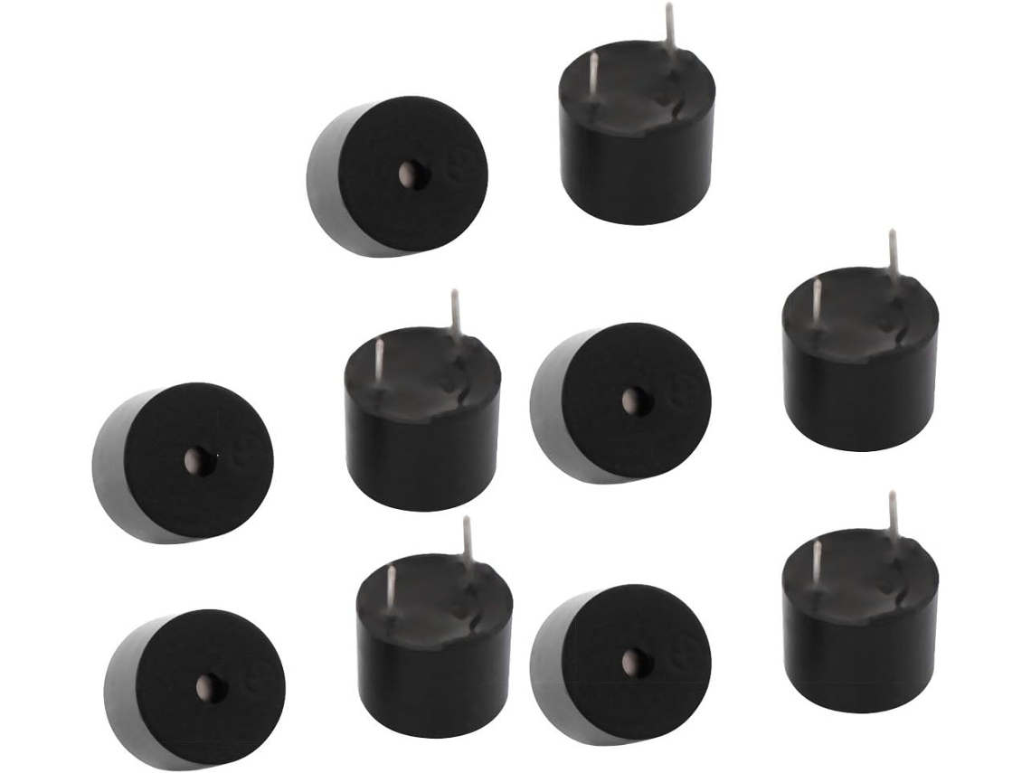 10 buzzers ativos magnéticos 5V TMB12A05 CHABERLU