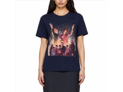 Rockinstone Bill And Ted Sparkle Navy Adult T-shirt Size:xxl