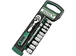 Kit De Reparo Portátil Com Conjunto De Soquetes, Chave De Fenda E Extensão.
