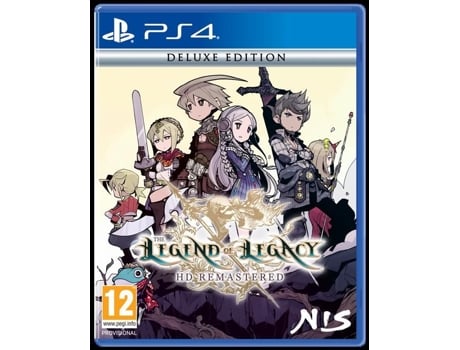 Jogo De Papel The Legend Of Legacy Hd Remastered Edição Deluxe Ps4 Aventura Única Combate Inovador Nis America