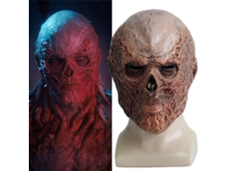 Máscara Facial de Halloween Assustadora Látex Personagem de Drama Terror para Festa Cosplay Props | S/MARCA