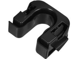 Clips De Fixação Para Prateleira Traseira De Carro, Conjunto Com 2 Unidades, Suporte Giratório Interno