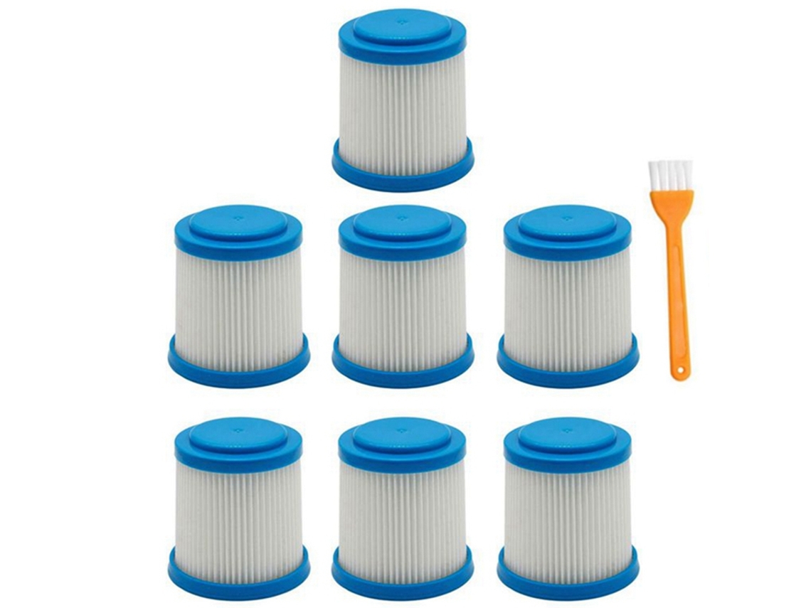 pacotes para filtros de substituição vpf20 pretos smartech 2 em 1, acessórios de aspirador de pó sem fio, substituição de filtro