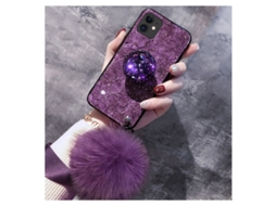 Capa com Pom Pom para iPhone 12 EOOCOO