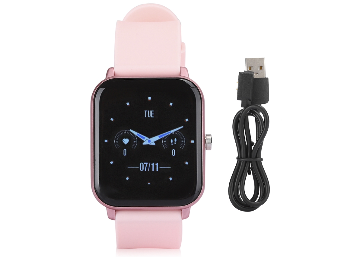 Pulsera Inteligente Wb03 Impermeável Monitor Cardíaco Laranja