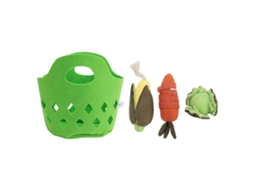 Brinquedos De Legumes De Pelúcia Para Bebês Conjunto De Alimentos Falsos Macios