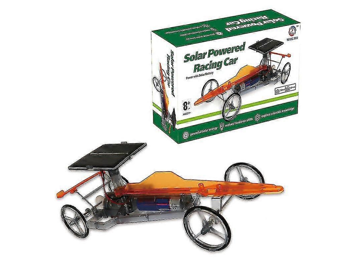 Carro movido a energia solar Faça você mesmo Brinquedo Educativo Stem Para Crianças Presente de Natal Hengjian
