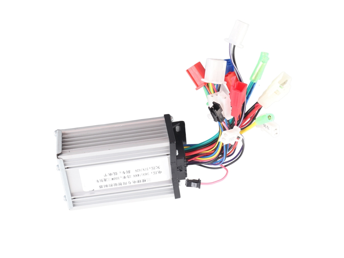 Rebe-controlador De Motor Brushless 350w 36v 48v Para Bicicleta Eléctrica, Triciclo Y Motocicleta Con 3 Velocidades Y Reversa