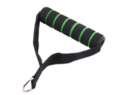 Pegada Com Uma Mão, Alça Para Puxada Alta Conjunto de Faixas Resistência, Ideal Treino Verde.-aquaforge