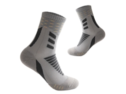 Business meias esportivas antiderrapantes para homem, com grip, respiráveis, compressivas, para basquete, futebol, corrida, caminhadas | S/MARCA