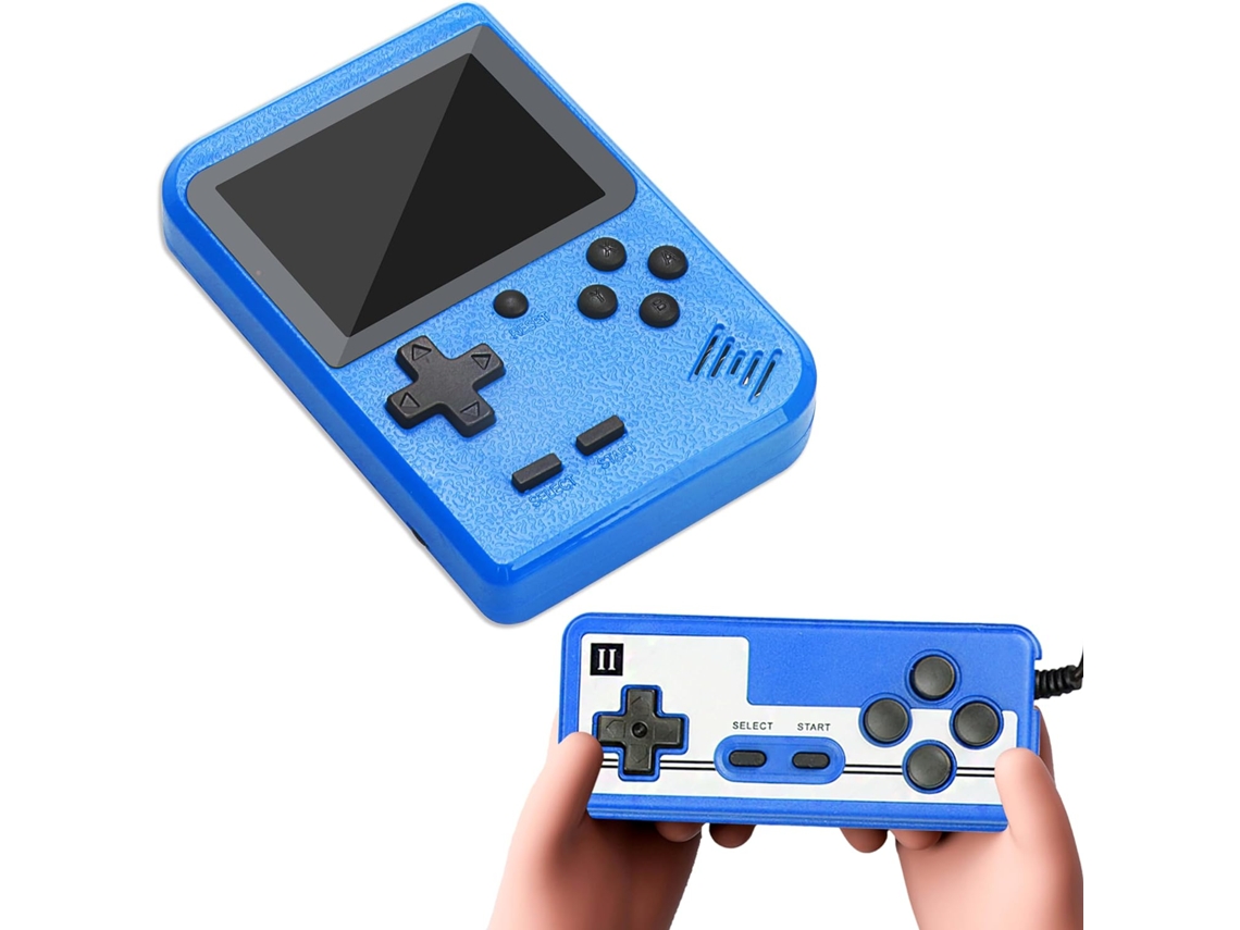 Console De Jogos Portátil Retrô Modelo Mais Recente 2025 Com 500 Clássicos, Tela Lcd 3 Polegadas, Mini Videogame Recarregável.-aquaforge