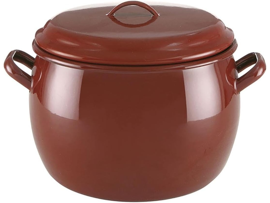 Quid Olla Com Formato Abombado Em Aço Esmaltado
